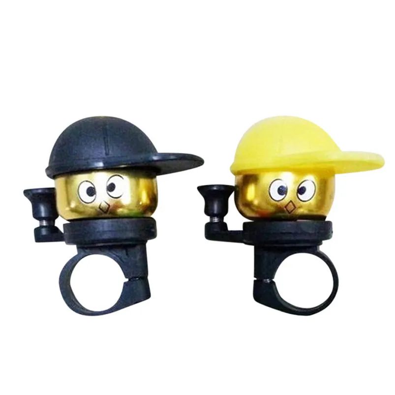 1 Pcs Kids Bicycle Bell Ring Cute Bike Cycling Small Boy Mini Bell Cup Horn Bike Accessories Color Random #4A30  (3)