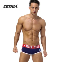 CETHIA brand men Underwear boxer Sexy cotton Cueca Boxers mens boxer shorts Underwear Man male boy underpant slip 85068