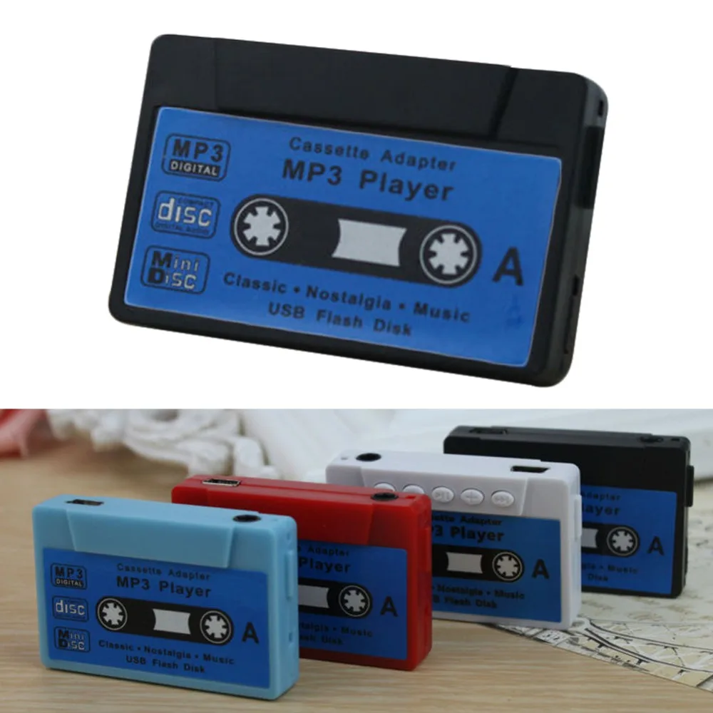 Мини портативный Ретро моделирующий Магнитный классический MP3 плеер с лентой 5 цветов Поддержка Micro 32G SD TF карта музыкальный медиа 3,5 мм разъем