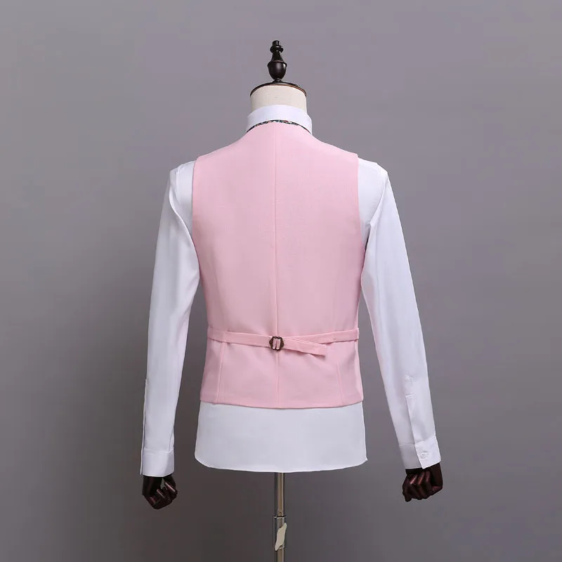 gilet rose poudré mariage