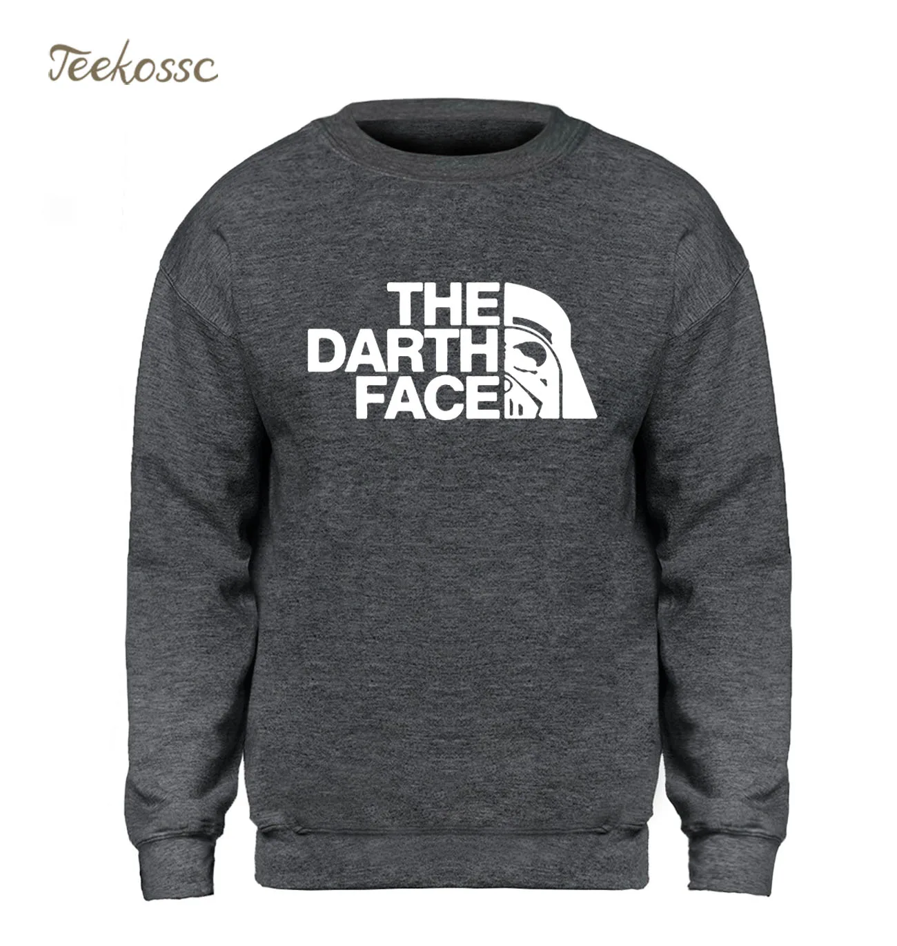 Star Wars The Darth Face Vader Sweatshirt Men Hoodie Crewneck Sweatshirts 2018 Winter Autumn Fleece Warm Hip Hop Streetwear Mens