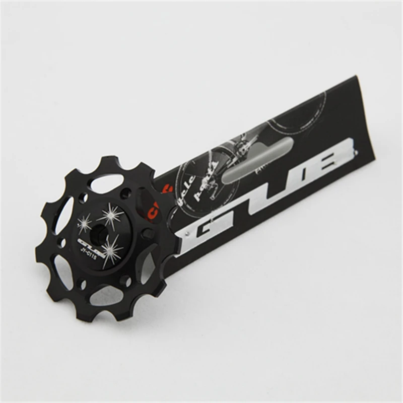 Cheap Shipping CNC AL6061 Bicycle Road MTB Bike Guide Roller Idler Pulley Rear Derailleur Jockey