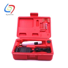 Dremel Мини электрическая дрель+ 15 шт. шлифовальные аксессуары+ адаптер Многофункциональный гравировальный станок Электрический набор инструментов