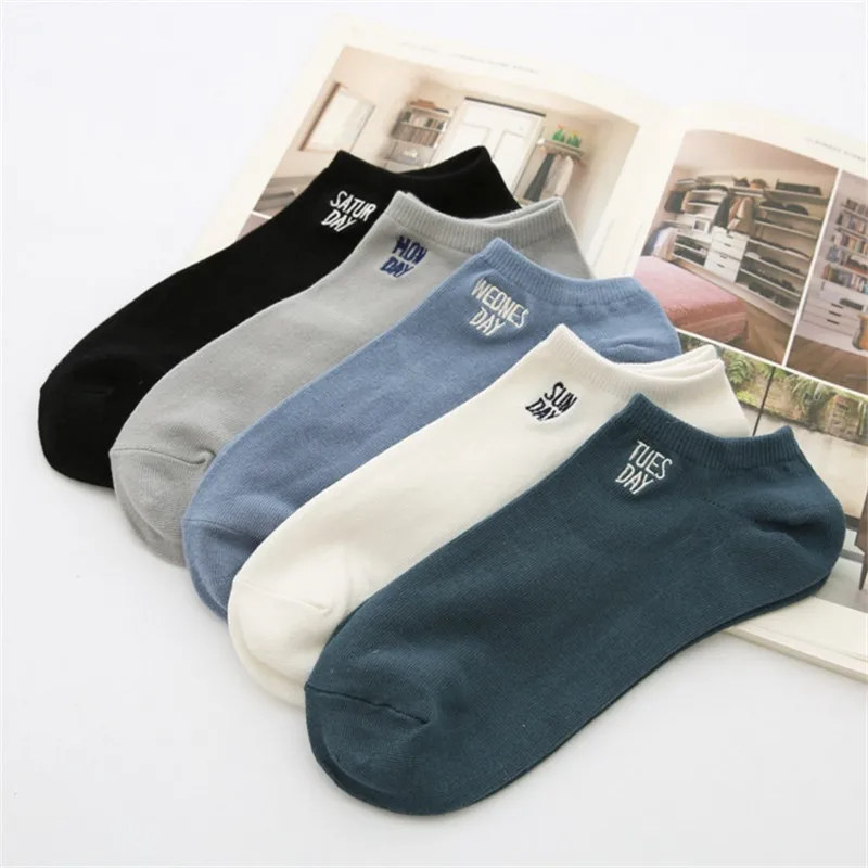 Для мужчин/Для женщин носки Harajuku новые стили хип-хоп Повседневное Любители Прохладный Носки дышащие летние сумка мужской короткие носки 7