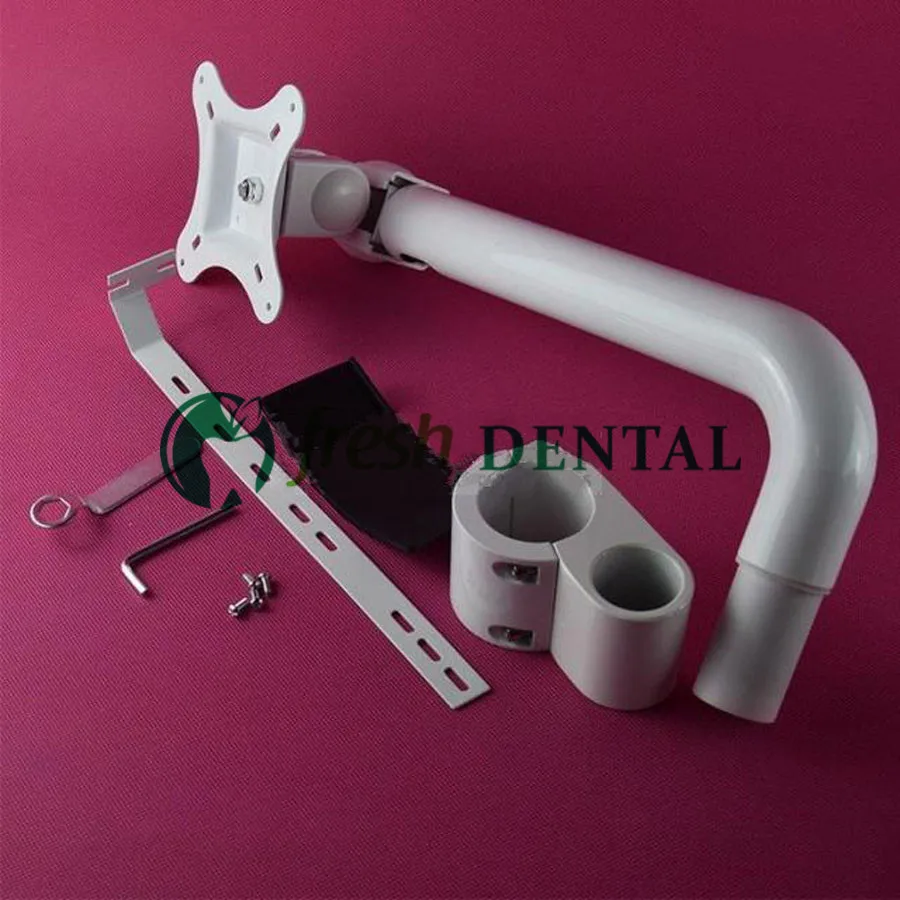 Suporte de Montagem Braço para Câmera Cadeira Dental Unidade Padrão Suporte Monitor Intraoral Quadro Post 45mm Sl1013 Lcd 7 Cadeira dental unidade padrão lcd suporte monitor