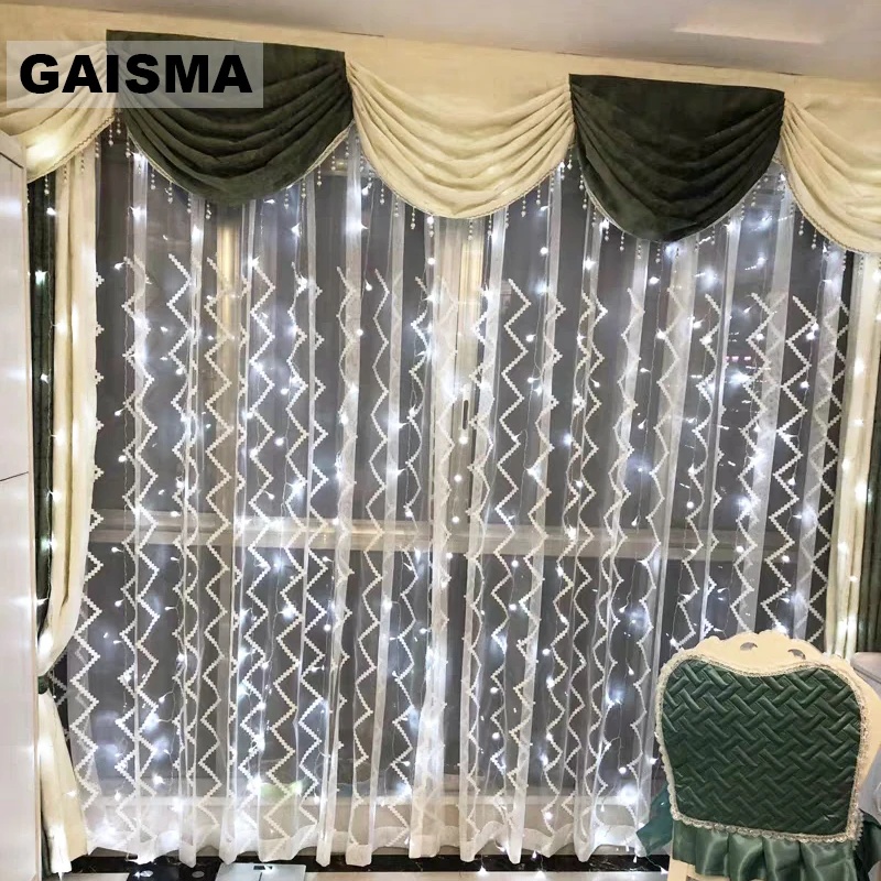 СВЕТОДИОДНАЯ Гирлянда занавеска GAISMA 8x3/10x3 м|Праздничное освещение| |