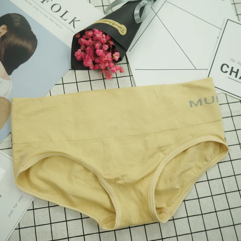 Женские трусы Janpan Munafie нижнее белье со средней талией для похудения|panties beautiful|women