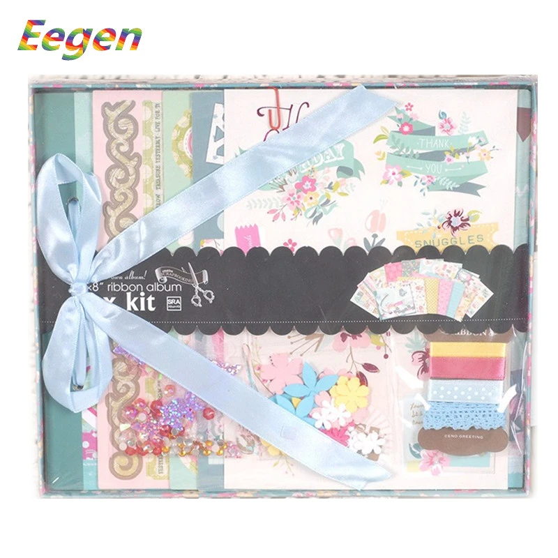 Kit De Fabrication De Mini Album Photo Scrapbook Vintage Pour Enfant Cadeau D Anniversaire De Mariage Scrapbooking Diy Livraison Gratuite Aliexpress Maison Animalerie