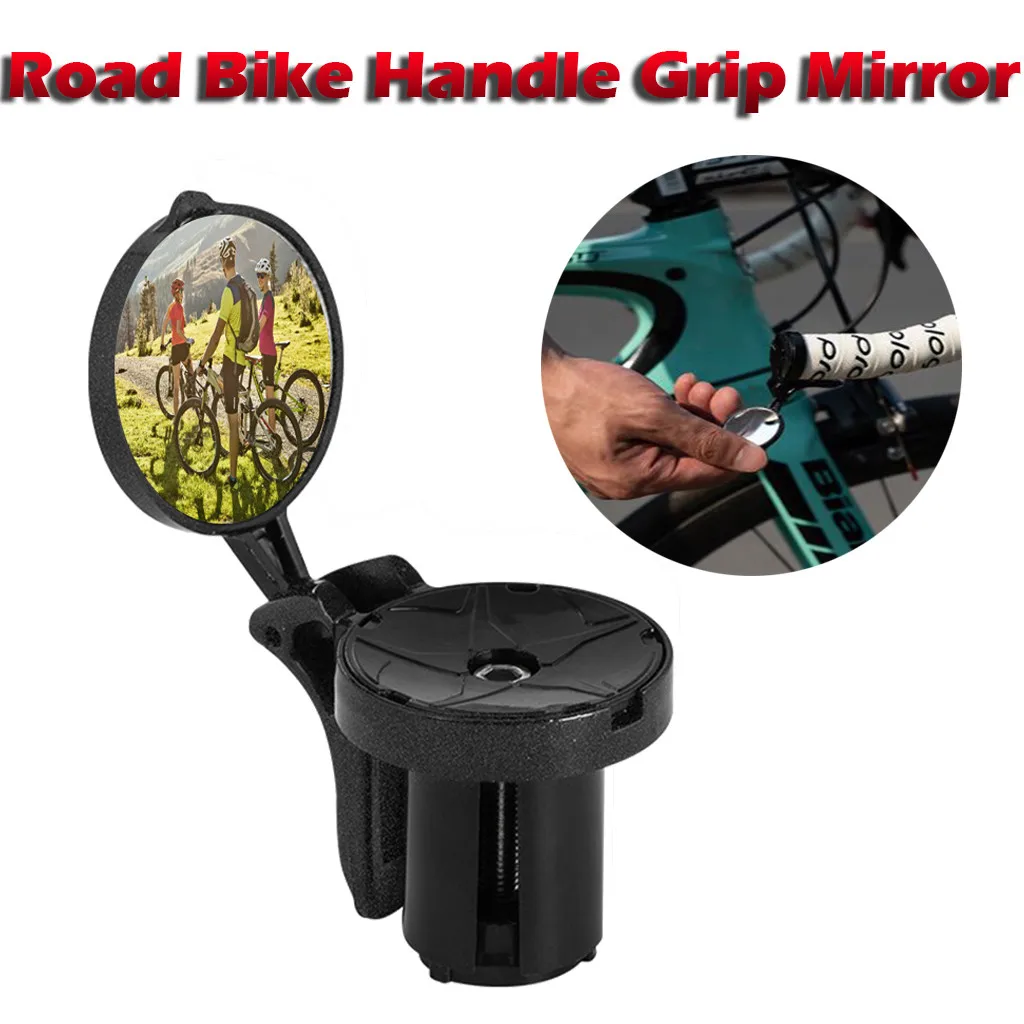 

High quality Handlebar End Mirror Rearview Mirror for Bike Bicycle Cycling Rear View Mirror Reflective Bike accessories Durable