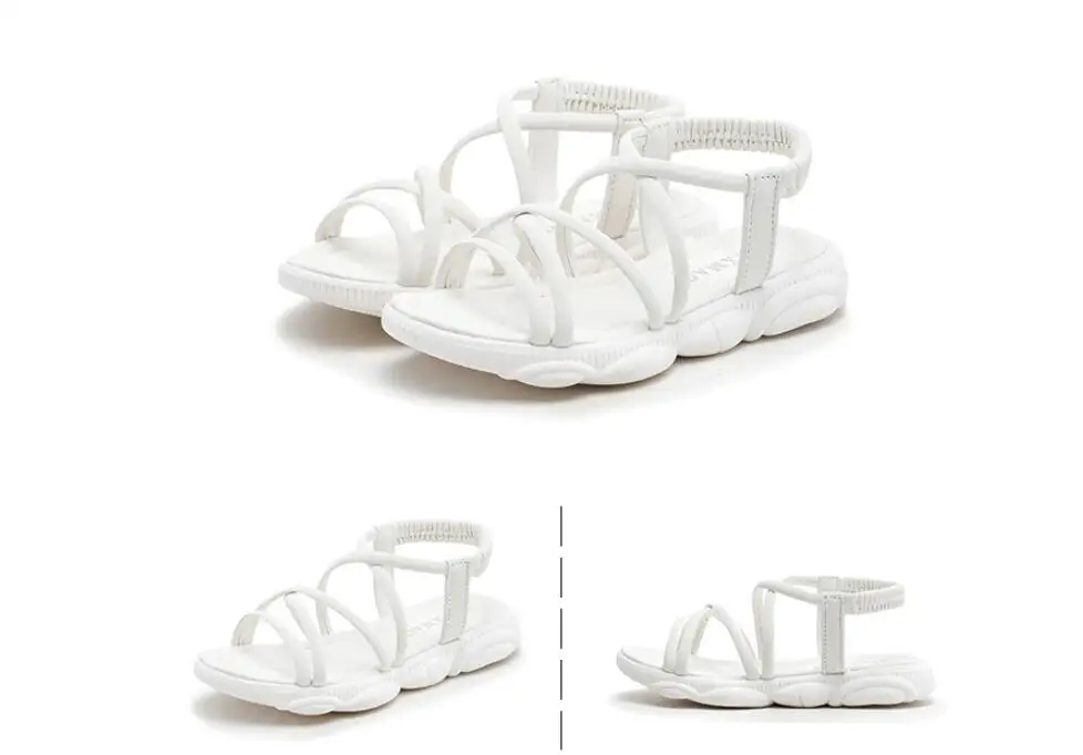 Новые сандалии для девочек детские Римские сандалии детская пляжная обувь летние детские модные качество малыша повседневные сандалии
