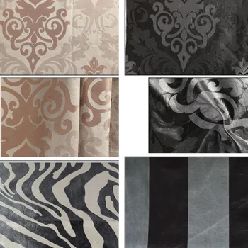 

57" Wide Europe Style Floral Embossed Pattern PU Leather Fabric Curtain Cushion,Table Sofa Upholstery Drapery Fabric