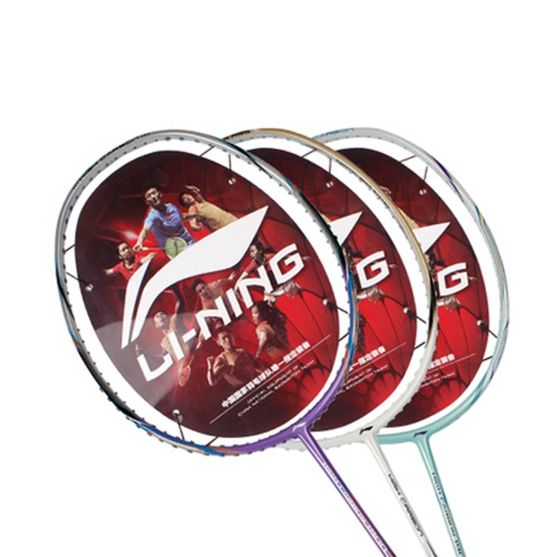 

Lining HC1900 Full Carbon Badminton Racket Professional Offensive High Quality Badminton Single Racquet