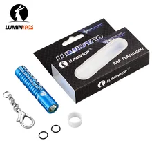 LUMINTOP Мини Worm AAA 110 Люмен Фонарик Брелок с зажимом + Cree LED Инструмент Карманные Фонарики