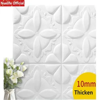 

Self-adhesive wallpaper 3d foam wall stickers living room bedroom ceiling roof kids room waterproof anti-collision wall stickers