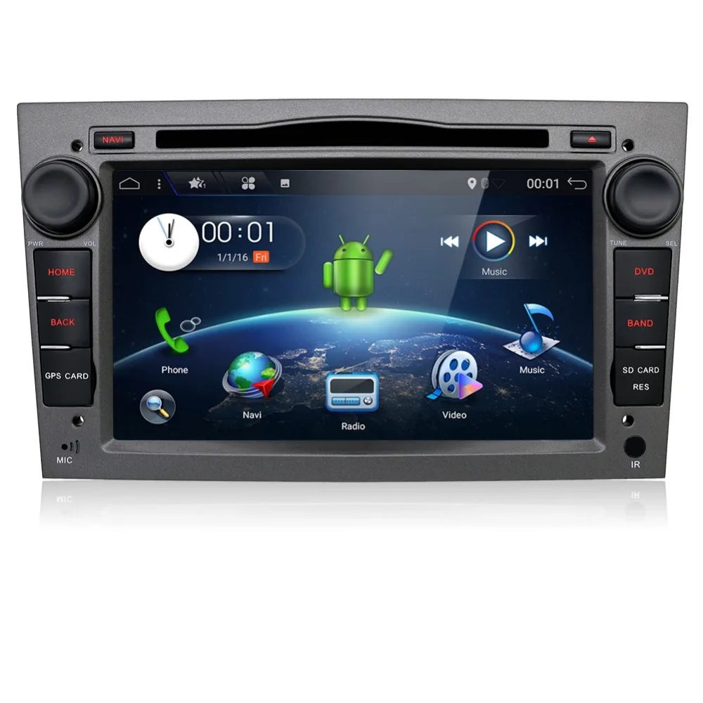 Discount Bosion android 7.1 2din car radio gps navi car dvd player for opel astra/vectra/zafira car stereo head unit with bluetooth wifi 23