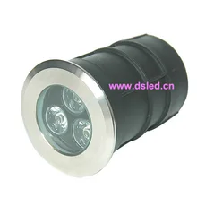 DHL! Сертификат Европейского соответствия, сертификат независимого Испытательного и сертификационного нержавеющая сталь высокая мощность 3 Вт светодиодный подземный свет, LED встраиваемый в пол светильник, DS-11S-26-3W, D75mm, 110-250VAC