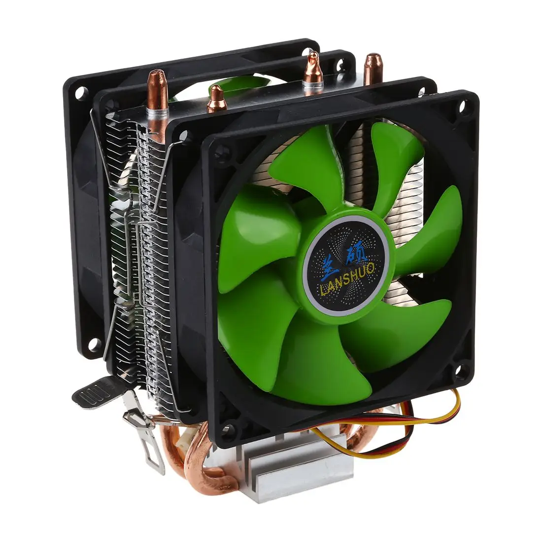 

Dual Fan Hydraulic CPU Cooler Heatpipe Fans Heatsink Radiator For Intel LGA775/1156/1155 AMD AM2/AM2+/AM3/AM4 for Pentium