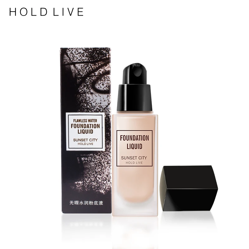 

HOLD LIVE Perfect Full Coverage Liquid Foundation Makeup Phoera Soft Matte Long Wear Oil Control Concealer Face Make Up Cream