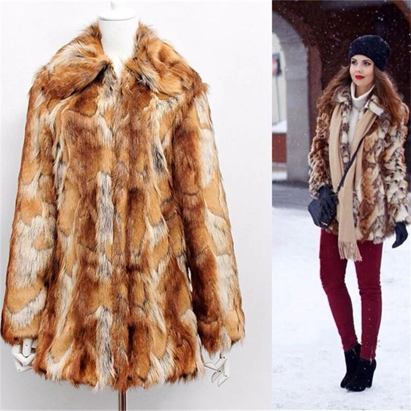 Buitenshuis ergens eindpunt Hot Verkopen 2016 Nieuwe Winter Warm Fashion Faux Bontjassen Tijger streep  Slanke Bont Jas In De Lange Sectie Vos Bontkraag overjas|fur jacket|faux  fur coatfur coat - AliExpress