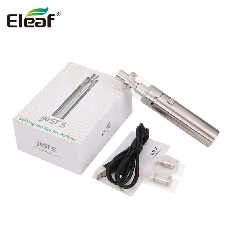 

Original Eleaf iJust S Kit 3000mah iJust S Battery with 4ml iJust S Atomizer ECL 0.18ohm Head iJust Kit