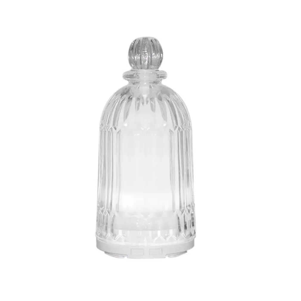 

Glass LED Aroma Diffuser 120ml Air Humidifier Mist Essential Oil Aromatherapy Electric Night Light For Home Office With Adapter