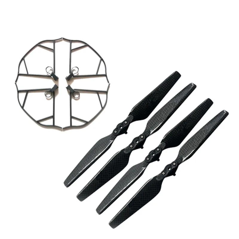 2In1 2 пары 8330F углерода Волокно винтов 8.3 &quot* 3&quot Quick Release складной реквизит 4 шт.