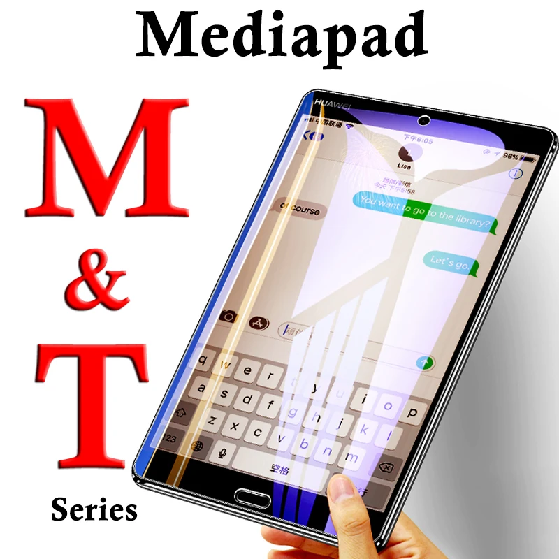 

Protective Glass On The Tablet For Huawei Mediapad T3 8 Glass 8.4 9.6 10.1 10.8 T1 Wifi Version M3 Lite M5 Pro M3Light Protector