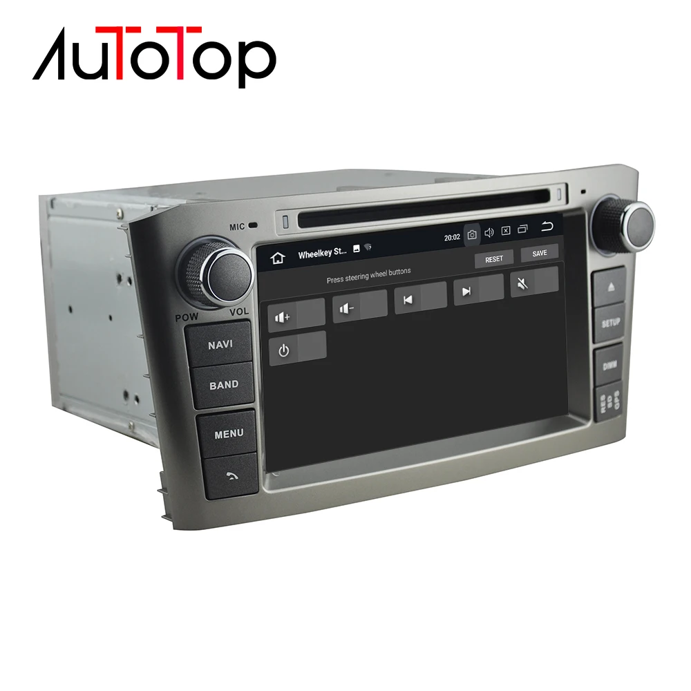 Excellent AUTOTOP 2 Din PX5 Android 8.0 Car DVD Stereo For Toyota Avensis T25 2003-2008 Car Multimedia Headunit GPS Navigation Auto Radio 5
