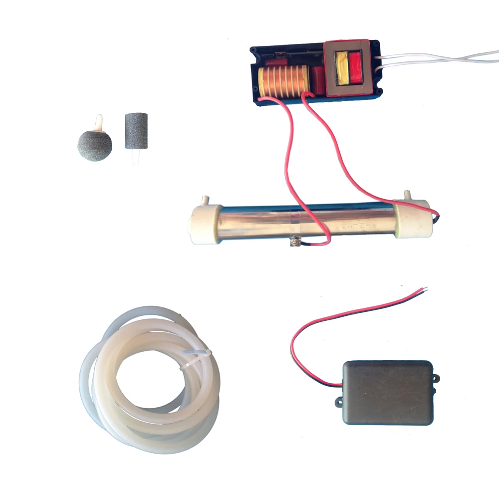 110 В/220 В генератор озона с силиконовой трубкой 3,5 Гц/ч с аксессуаром дополнительно для DIY дезинфектор воздуха и воды