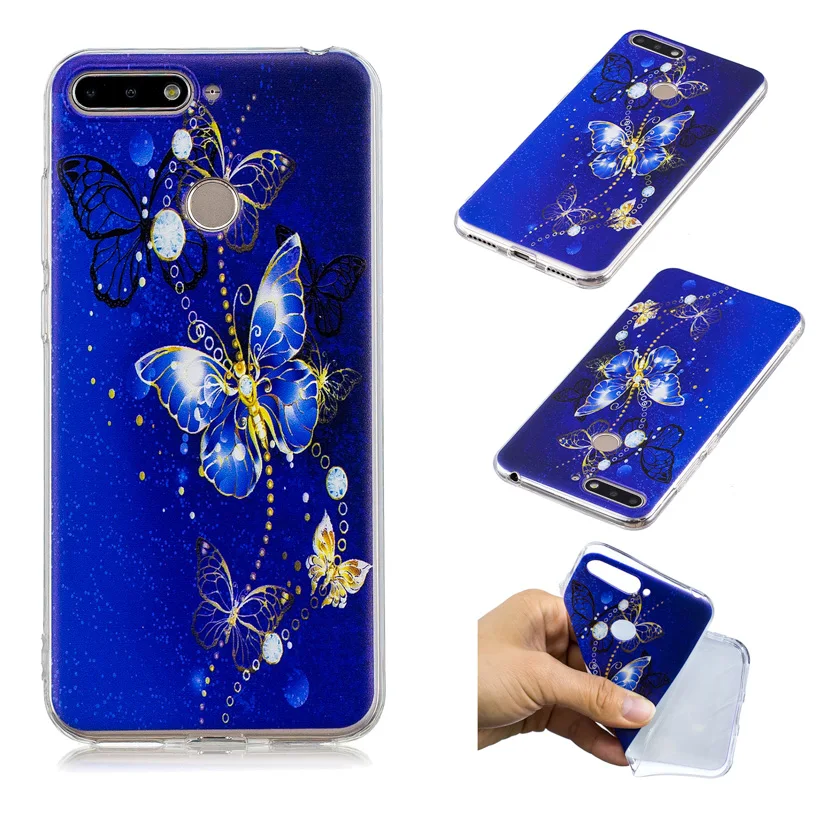 

Soft Silicone Cases For Huawei Honor 7A Pro 7 A 7X 7C Case Huawei Y7 Prime 2019 Mate 10 20 Pro P10 P20 P30 P9 Lite Mini Covers