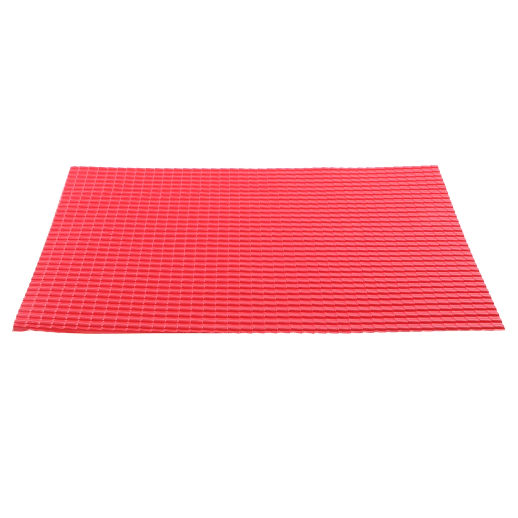 10Pcs 1:25 scale model building material PVC sheet tile roofs in size 200x300mm for architecture layout