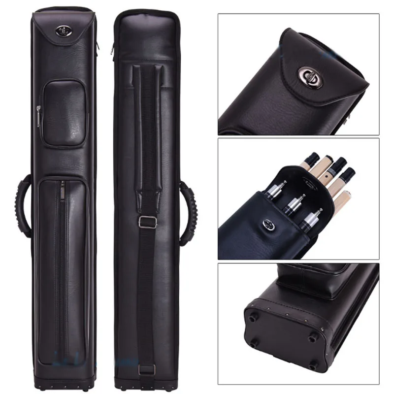

3x5 Pro Pool Cue Case 3 Butts 5 Shafts Carry Billiard Pool Cue Stick Case