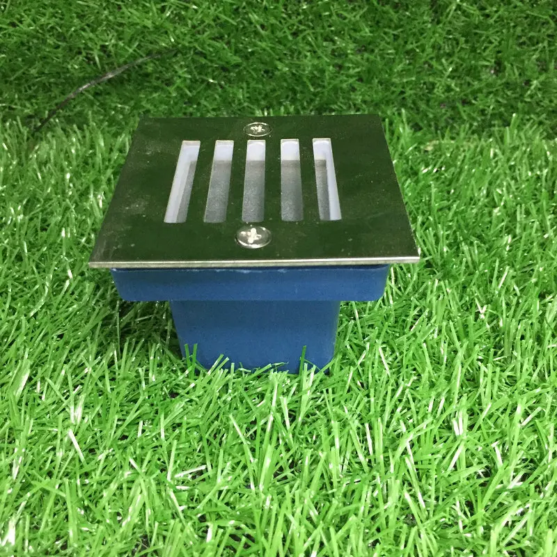 Paisagem do Jardim de Parede Iluminação ao ar Convés Levou Passo w Lâmpada Subterrânea Recesso Escada Paitio Local Inground Chão Livre Luz 3x2 Mod. 255850 9 Cheap Lâmpadas subterrâneas
