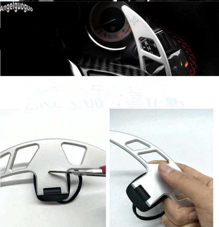 

2 pieces/set Car Steering Wheel Paddle Shift Paddle Shifters for Mercedes Benz C E Class W205 W213 Upgrade accessories