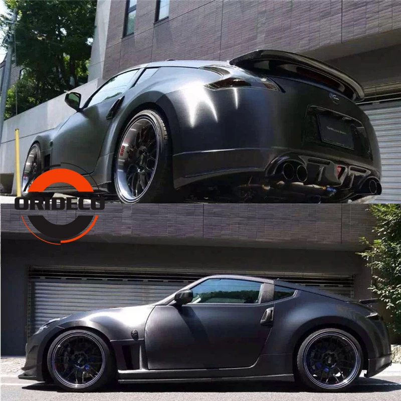 dark gray brushed metallic chrome vinyl film