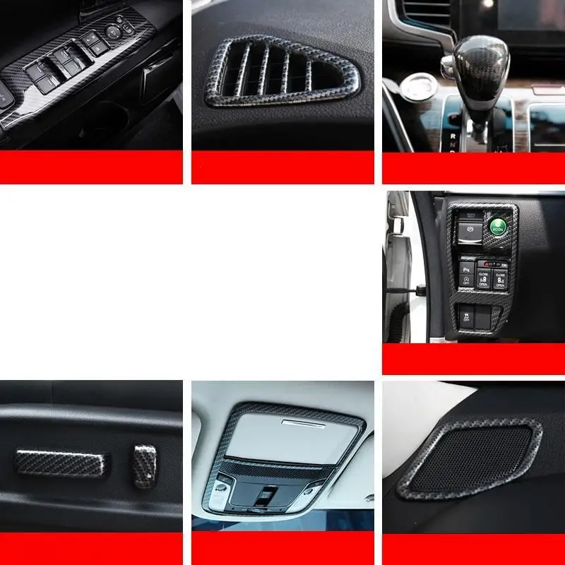 Автомобильная хромированная наклейка на Стайлинг автомобиля Honda Odyssey 15 16 17 18 19