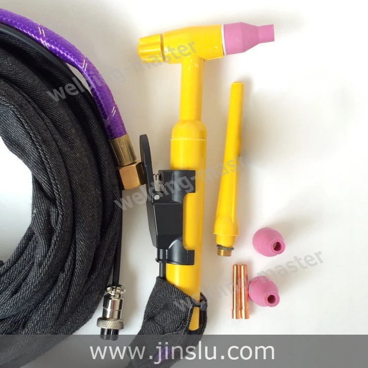 QQ150A QQ 150A TIG Welding Torch Complete Package with 4M Cable Leadin