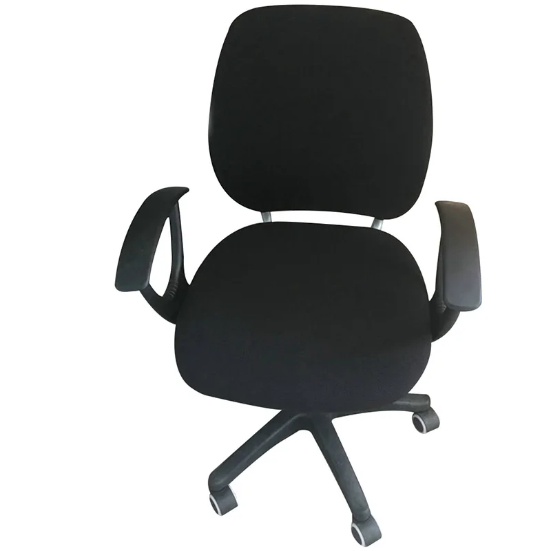 

4Pcs/Lot Computer Chair Cover Office Chair Cover Removable Elastic Seat Protector High Elasticity Rotating Chair Slipcover