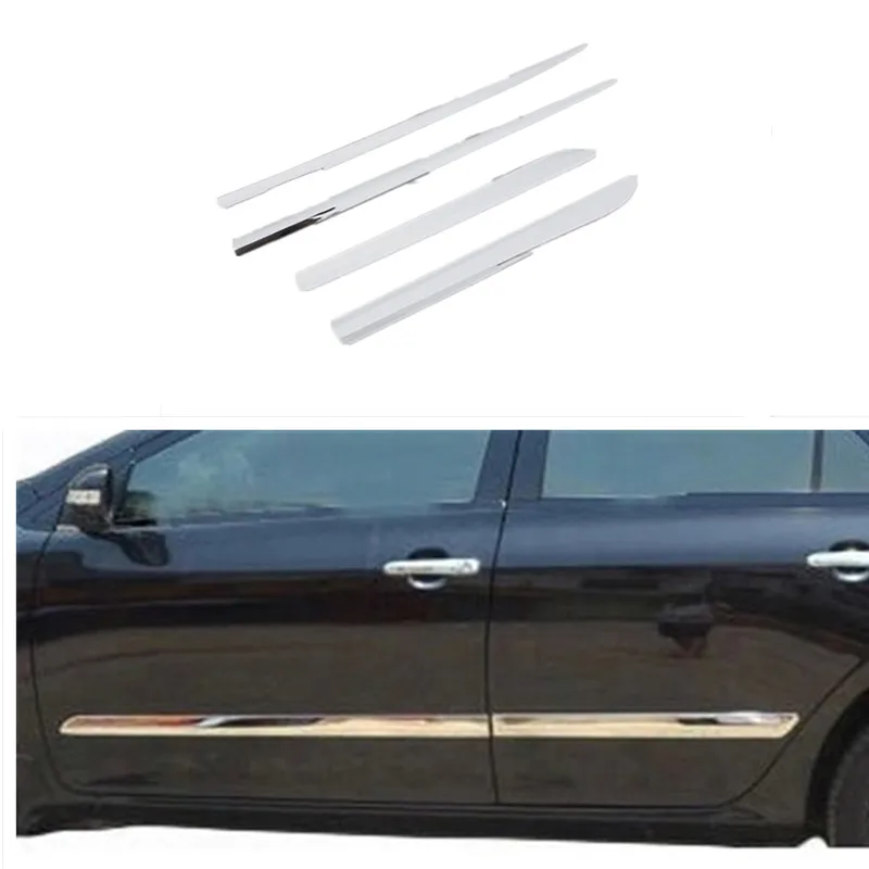 Car styling Side Body Trim Side Molding Cover Trim for Toyota Corolla