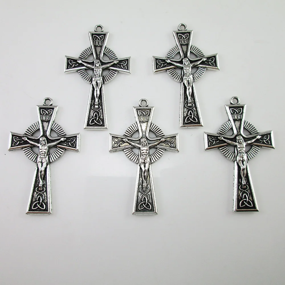 100 шт религиозного инри крестообразного кулона|crucifix cross|rosary crucifixescross crucifix |