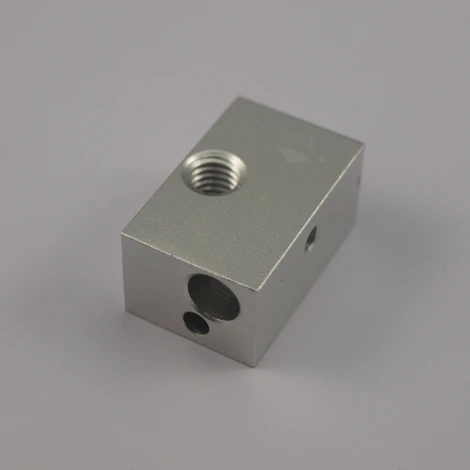 

Horizon Elephant  3 D printer accessory Ultimaker Aluminum Heater Block heater for Hot End kit 25*16*12 mm oxidation treatment t
