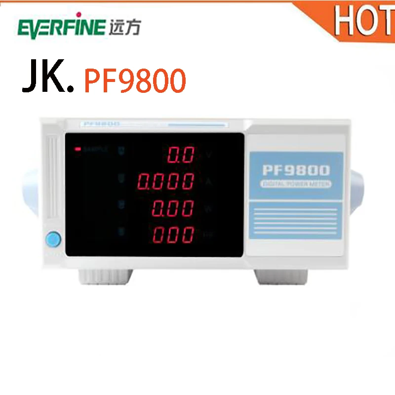 

EVERFINE PF9800 Electrical Power Analyzer Input Voltage: 220VAC , DIGITAL POWER METER