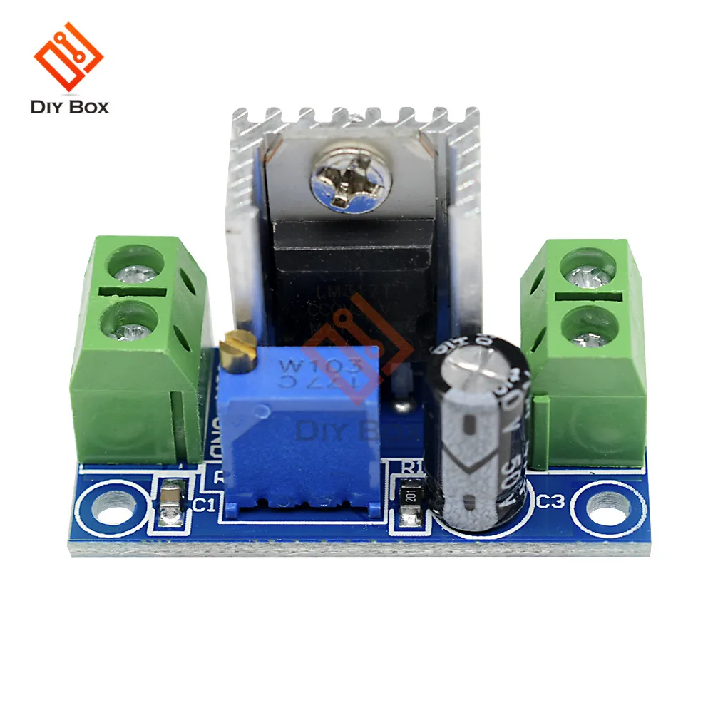 LM317 регулируемый линейный регулятор напряжения источник питания DC 4 2 40 В до 1 37 в