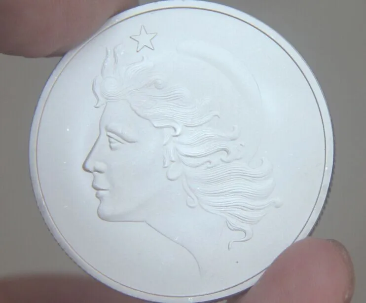 40 мм Libertad Liberty сувенирная монета Бразилии the great seal Южная Америка|Значки| |