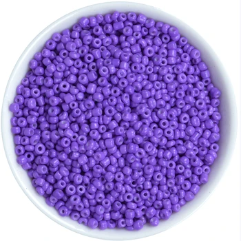 

2mm 1000 Pcs Purple Czech Glass Seed Spacer Beads For Jewelry Making