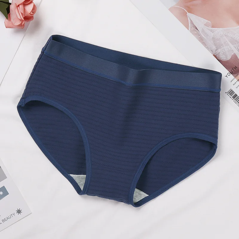 3Pcsset Women Underwear Cotton Sexy Everyday Ladies Girls Panties Plus Size Briefs Intimates Lingerie Knickers L-XXL (12)