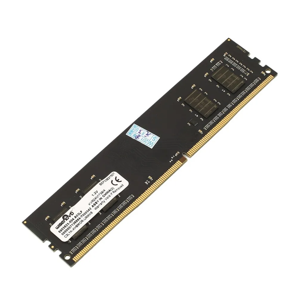 

New RAM DDR4 PC4-19200 2400MHZ For Desktop PC DIMM Memory RAM 288 pins System High Compatible Desktop Memory RAMS 1.2V Voltage