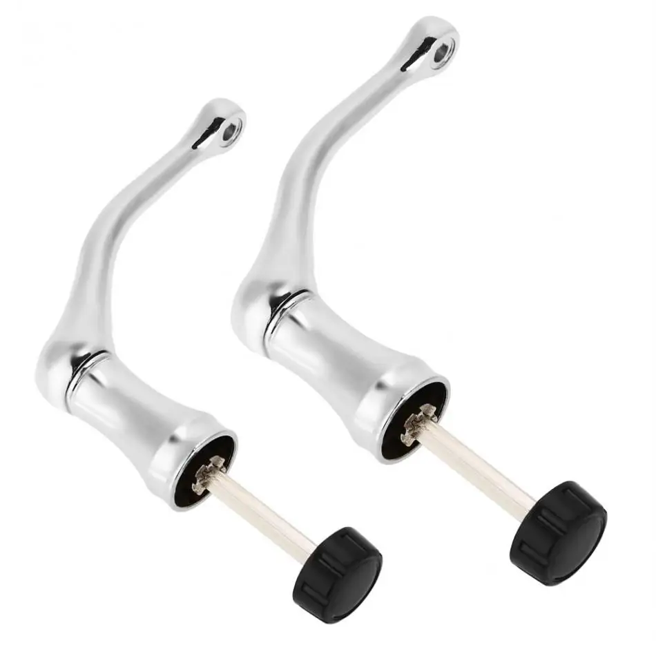 Fishing Reel Arm Aluminium Alloy Folding Fishing Reel Rocker Arm Replacement Part Fishing Reel Crank Accessory