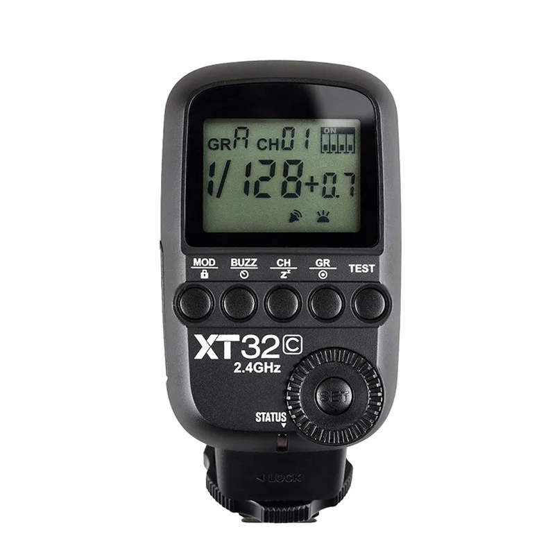 Беспроводной триггер для вспышки Godox XT32C/XT32N 1/8000s HSS 2,4G+ приемник XTR-16 для Canon/Nikon DSLR+ стробоскопический светильник Godox