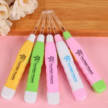 

Ear Wax Remove LED Flashlight Ear Pick Cleaner Tool Baby Kid White LED Light Flashlight Ear Cleaning Remover Tweezer Earpick